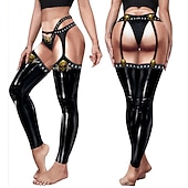 cheap Printing-Sexy Punk &amp; Gothic High Waisted Leggings Pencil Pants Skull Fancy Dress Women's Masquerade Party / Evening Adults' Pants