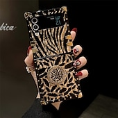 billige Samsung-etui-telefon Etui Til Samsung Galaxy Z Flip 5 Z Flip 4 Z Flip 3 Ultratynt etui Støtdempende ramme Flipp Helkroppsbeskyttende Grafisk TPU