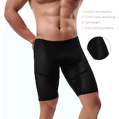 abordables Shorts de sport pour hommes-Homme Short Running Course Couche de base Maille Sous Vêtement Athlétique Athleisure Eté Respirable Séchage rapide Evacuation de l&#039;humidité Doux Compression Aptitude Exercice Physique Fonctionnement