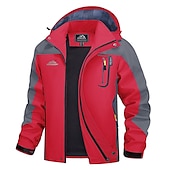 ieftine Fleece și jachete 3 în 1-Pentru femei Αδιάβροχο μπουφάν πεζοπορίας Αδιάβροχο μπουφάν Αντιανεμικό πεζοπορίας Vară În aer liber Termic cald Impermeabil Rezistent la Vânt Respirabil Îmbrăcăminte Exterior Hanorac cu Glugă Hain
