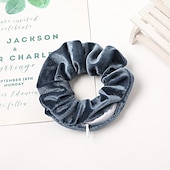 billige Tilbehør til hårstyling-hår scrunchies fløyel elastiske hårbånd scrunchy hår bånd tau scrunchie for kvinner eller jenter hårtilbehør