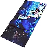 billige Blacklight -billedvev-astronaut blacklight uv reaktiv veggteppe måne basketball kunst dekor teppe gardin piknik duk hengende hjem soverom stue sovesal dekorasjon gave polyester