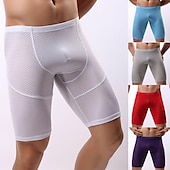 abordables Shorts de sport pour hommes-Homme Short Running Course Couche de base Maille Sous Vêtement Athlétique Athleisure Eté Respirable Séchage rapide Evacuation de l&#039;humidité Doux Compression Aptitude Exercice Physique Fonctionnement