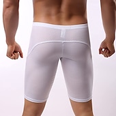 abordables Shorts de sport pour hommes-Homme Short Running Course Couche de base Maille Sous Vêtement Athlétique Athleisure Eté Respirable Séchage rapide Evacuation de l&#039;humidité Doux Compression Aptitude Exercice Physique Fonctionnement