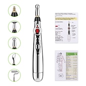 economico Massaggiatori per corpo-penna elettronica per agopuntura meridiani elettrici terapia laser guarire massaggio penna energia meridiana penna sollievo dolore strumenti assistenza sanitaria