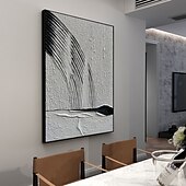 billiga Abstrakta målningar-oljemålning handgjorda handmålade väggkonst abstrakt canvas målning heminredning dekor sträckt ram redo att hänga