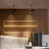cheap Dimmable Ceiling Lights-LED Ceiling Lights Dimmable 20cm LED Flush Mount Ceiling Light Bar 3000-6000K 5W Acrylic Simple Lamp for Bedroom Hallway Kitchen Gallery Low Ceilings Areas Black White