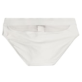 Недорогие Мужские плавательные шорты-Муж. Купальники Плавки Полотняное плетение Дышащий Мягкий На каждый день выходные Стиль Простой Черный Белый