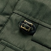 economico Piumini-Per uomo Giacca trapuntata Vello All&#039;aperto Tenere al caldo Giacca invernale Cappotto Campeggio / Escursionismo / Speleologia Grigio scuro Nero Blu Marrone Verde