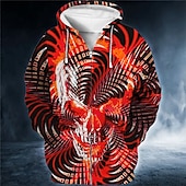 voordelige 3D Patroon-Voor heren 3D Print Grafische prints Trui met capuchon Hoodies Sweatshirt Hoodie met volledige rits Lange mouw Sweatshirt met capuchon Capuchon Streetwear 3D-afdrukken Sport &amp; Outdoor Dagelijks Sport