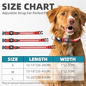 cheap Airtag Cases-LED Dog Collar with AirTag Holder – IPX7 Waterproof USB-C Rechargeable Glow Nylon Pet Collar for Small Dogs &amp; Puppies, Light Up Flashing for Night Walking