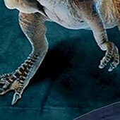 olcso Fiú 3D Állatok-Gyerekek Fiú Póló Tee Állat Dinoszaurus Hosszú ujj Crewneck Gyermek Top Hétköznapi 3D nyomtatás Menő Napi Ősz Tél Sötétzöld 7-13 év
