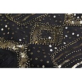 お買い得  衣装-レトリ／ヴィンテージ 20代の轟音 1920年代風 フラップワンピース ドレス セット ネックレス / イヤリング グレートギャツビー 結婚式のゲスト スパンコール タッセル 女性用 パーティー／フォーマル マスカレード 披露宴演出商品 成人 ドレス グローブ イヤリング 春夏 オールシーズン