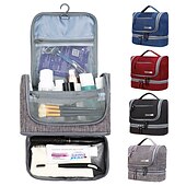 お買い得  トラベルバッグ-多機能ドライウェットセパレートメイクアップとウォッシュバッグ旅行大容量収納バッグポータブルハンギングバッグ