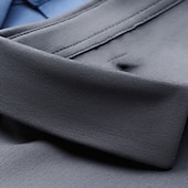voordelige strijkvrije overhemden voor heren-Voor heren Overhemd Strijkvrij overhemd Bruiloft Uitgaan Wijn Lichtgroen Leger Groen Marine Blauw Lange mouw Strijkijzer Lente Herfst Kleding