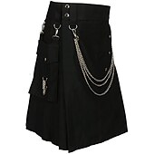 preiswerte Unterteile-Retro Vintage Punk &amp; Gothic Schottische Nutzkilts Herren Maskerade Party / Abend Erwachsene Röcke