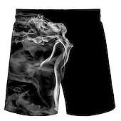 abordables Impression Géométrique-Homme Graphique Illusion d&#039;optique Abstrait Maillots de bain Shorts de bain Shorts de Surf Taille Moyenne Mode Hawaïen Boho Occasionnel Quotidien Fête Cordon de serrage Taille Élastique Impression 3D