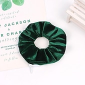 billige Tilbehør til hårstyling-hår scrunchies fløyel elastiske hårbånd scrunchy hår bånd tau scrunchie for kvinner eller jenter hårtilbehør