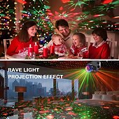 abordables Projecteurs, lampes et lasers-Projecteur Lumière Lampes de jardin Eclairages de Scène Projecteur de lumière laser Soirée Extérieur Lumières Disco Coloré