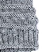 billiga Mössa mössa-Herr Mössa Vinter hattar Holk Sticka manschetter Svart Vin Akrylik Fiber Stickat Fleece Mode Traditionell / Klassisk Friluftskläder Ledigt / vardag Slät Varm