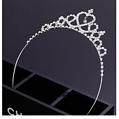 cheap Accessories-Frozen Fairytale Princess Elsa Crown Crystal tiara Cosplay Movie Cosplay for Girls&#039; Kid&#039;s Carnival Masquerade