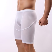 abordables Shorts de sport pour hommes-Homme Short Running Course Couche de base Maille Sous Vêtement Athlétique Athleisure Eté Respirable Séchage rapide Evacuation de l&#039;humidité Doux Compression Aptitude Exercice Physique Fonctionnement