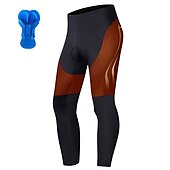 voordelige Heren Shorts, Panty&#039;s &amp; Broeken-Voor heren Strakke wielrenbroek Fietsen Kleding Onderlichaam Bergracen Wegwielrennen Sport Grafisch 3D-pad Fietsen Ademend Sneldrogend Zwart Geel Polyester Spandex Kleding Wielrenkleding