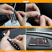 お買い得  車載ホルダー-多機能車の滑り止めマット滑り止め電話粘着性滑り止めダッシュマウント電話シリコーン車ボードマットパッド