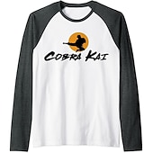 levne Kreslená a filmová postava-Cobra Kai Karate Kid Trička Anime Animák Anime 3D 3D Grafika Pro Pro páry Pánské Dámské Dospělé Plesová maškaráda 3D tisk
