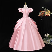 economico Vestiti-la meravigliosa signora maisel rococò abito medievale costume da festa in maschera costume da donna nero vintage cosplay festa in maschera halloween