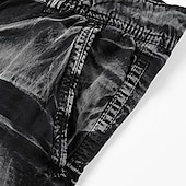 ieftine Clasic-Bărbați Pantaloni Scurți Cargo Pantaloni scurți Camo Pantaloni Scurți Σορτς πεζοπορίας Picior drept 6 Buzunar Culoare Camuflaj Confort Purtabil Muncă Zilnic Șic Stradă Casual Negru Verde Militar