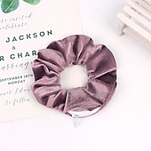 billige Tilbehør til hårstyling-hår scrunchies fløyel elastiske hårbånd scrunchy hår bånd tau scrunchie for kvinner eller jenter hårtilbehør