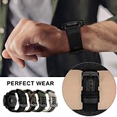 cheap Garmin Watch Bands-Watch Band for Garmin Marq Descent G1 Fenix 7/6/5 Plus Pro Sapphire Solar Forerunner 955/945/935/745 Solar Fenix 7X / 6X / 5X / 3/3HR Plus Pro Sapphire Solar Nylon Replacement  Strap 22mm 26mm