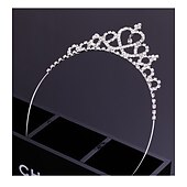 cheap Accessories-Frozen Fairytale Princess Elsa Crown Crystal tiara Cosplay Movie Cosplay for Girls&#039; Kid&#039;s Carnival Masquerade