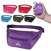 abordables Mochila de senderismo-1-10 L Bolso de cintura Riñonera Cinturón Deportivo Resistente al Viento Resistente a la lluvia Transpirable Secado rápido Ligero Al aire libre Caza Pesca Senderismo Escalada Nailon Ejercito verde