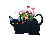 economico contenitori per piante-fioriere da giardino, simpatica fioriera a forma di animale di cartone animato a forma di cane gatto, fioriera succulenta per piante viventi o artificiali per balcone di casa, decorazione da giardino