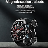 tanie Smartwatche-2 w 1 Smart Watch TWS słuchawki wewnątrz smartwatch HIFI stereo bezprzewodowy zestaw słuchawkowy/odtwarzanie muzyki/sport/fitness