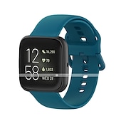 abordables Correas de reloj Fitbit-Ver Banda para Fitbit Versa 2 / Versa Lite / Versa SE / Versa Silicona Reemplazo Correa Suave Transpirable Correa Deportiva Pulsera