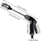 رخيصةأون السقاية والري-فوهة خرطوم الحديقة ، رأس البخاخ فوهة خرطوم المياه عالية الضغط للعشب&amp;amp; الحديقة ، غسيل السيارات ، سقي الحديقة ، التنظيف ، الاستحمام بالكلاب&amp;amp;اكسسوارات السيارات للحيوانات الاليفة