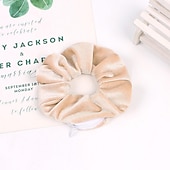 billige Tilbehør til hårstyling-hår scrunchies fløyel elastiske hårbånd scrunchy hår bånd tau scrunchie for kvinner eller jenter hårtilbehør