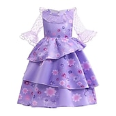 Энканто Сказка Принцесса Изабела Мадригал Платье девушки цветка Костюм для тематической вечеринки Тюль Платья Косплей Косплей из фильмов for Девочки Детские Карнавал Маскарад Свадьба Свадебный гость Недорогие Костюмы для девочек-Энканто Сказка Принцесса Изабела Мадригал Платье девушки цветка Костюм для тематической вечеринки Тюль Платья Косплей Косплей из фильмов for Девочки Детские Карнавал Маскарад Свадьба Свадебный гость