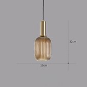 halpa Riipusvalot-13 cm led-riippuvalaisin saareke kevytlasi metalli galvanoitu moderni pohjoismainen tyyli 85-265v