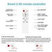 abordables Plafonniers à intensité variable-plafonnier intelligent 12 pouces 30w rvb changement de couleur bluetooth contrôle de l&#039;application wifi 2700k-6500k dimmable synchronisation avec la musique compatible avec alexa google home