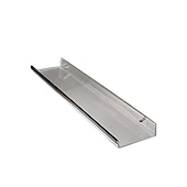 economico Mensole per il bagno-Carrello per doccia Mensola da bagno in acrilico nero/oro, lavabo per WC perforato, scaffale per WC a parete