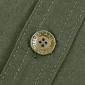 economico Camicie da lavoro da uomo-Per uomo Camicia Camicia con bottoni Maglietta informale Camicie da lavoro Camicia da carico Nero Giallo Verde militare Blu Reale Blu Manica corta Liscio Collo ripiegabile Strada Informale Bottone giù