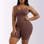 billiga Shapewear-shapewear för kvinnor magkontroll full byst kroppsformare bodysuit rumpa lyfter lår smalare