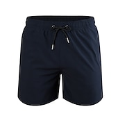 cheap Men&#039;s Boxer Swim Trunks-Men&#039;s Board Shorts Swim Shorts Swim Trunks Summer Shorts Drawstring Elastic Waist 2 in 1 Graphic Comfort Breathable Short Casual Holiday Beach Hawaiian Stylish Gradient blue Black