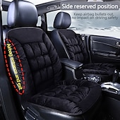 abordables Fundas de asiento para coche-1 pcs Protector de asiento de coche para Asientos delanteros Suave Cómodo Toque cómodo para