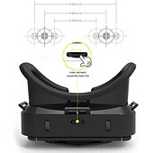 economico Console per videogiochi-vr shinecon visore per realtà virtuale vr occhiali 3d occhiali vr per film tv &amp; videogiochi compatibile ios &amp; smartphone Android con schermo da 4,7 - 7 pollici