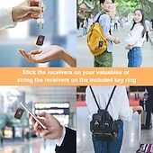 cheap Security Sensors &amp; Alarms-TH104 Wireless Key Finder RF Key Locator Pet Tracker Wallet Tracker Remote Control 1 RF Transmitter 6 Receiver